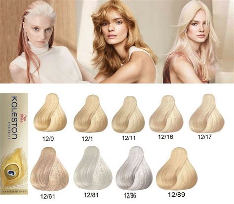 wella blonde hair color